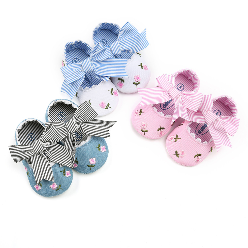 

Fashion personality embroidery baby comfort Baby Girl Embroidery Flower Fashion Toddler First Walkers Kid Shoes