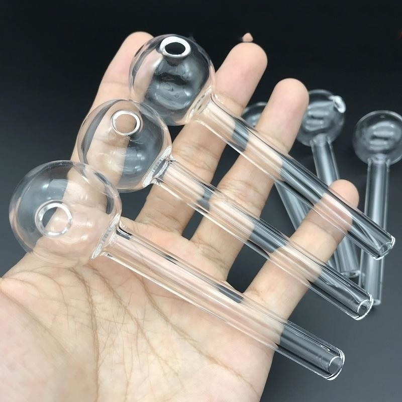 

Thick Glass Oil Burner Pipe Pyrex Glass Oil Pipe Smoking Set Oil Glass Pipe 4 Inch