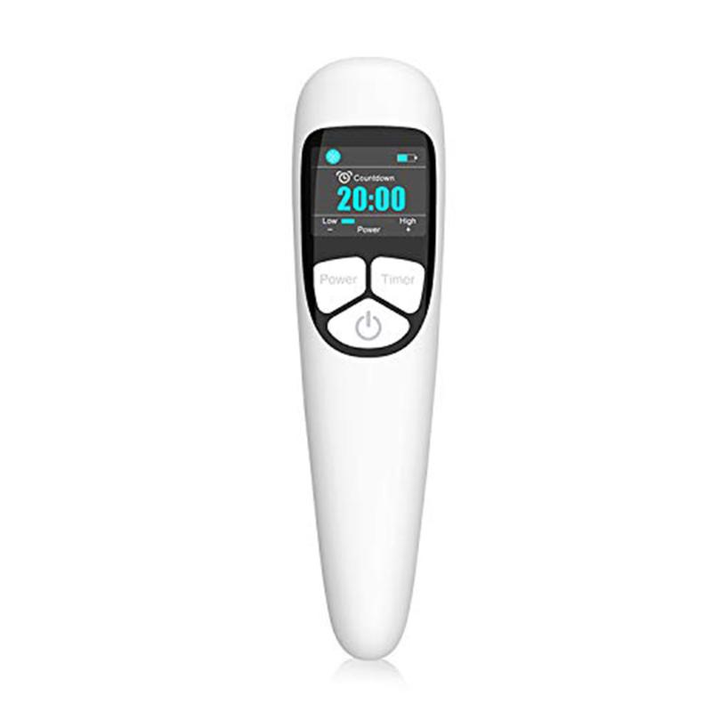 

LLLT Cold Laser Red Light Therapy Device with LED Screen, Powerful Pain Relief, can be used Animals, 4 Power,4 Timer