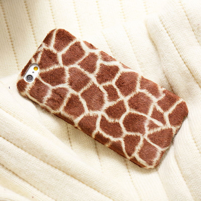 

neverF winter case for iphone x/xs max velvet silicon back cover, Brown