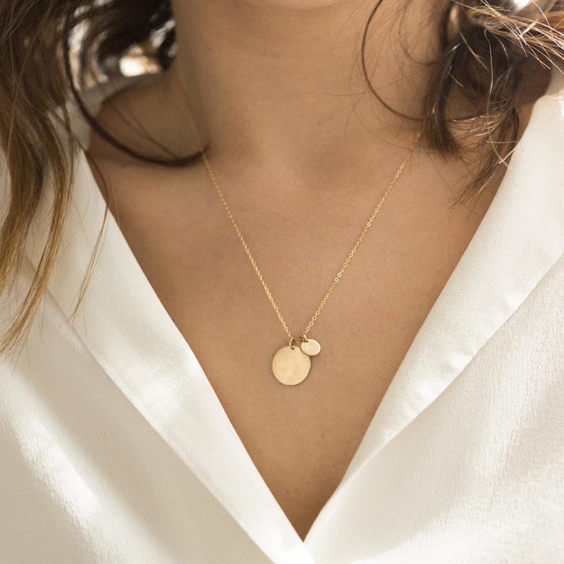 

Necklace for Women Custom Stainless Steel Choker Chain Necklace Trendy Pendants Fashion Jewelry Statement Best Friends Her Gifts