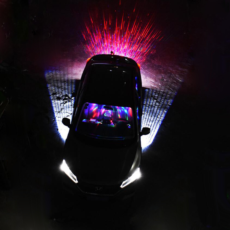 LED voiture projecteur laser lampe sangel ailes météore bienvenue embient avertissement clignotant avant brouillard 3d décor Ghost Shadow lumière
