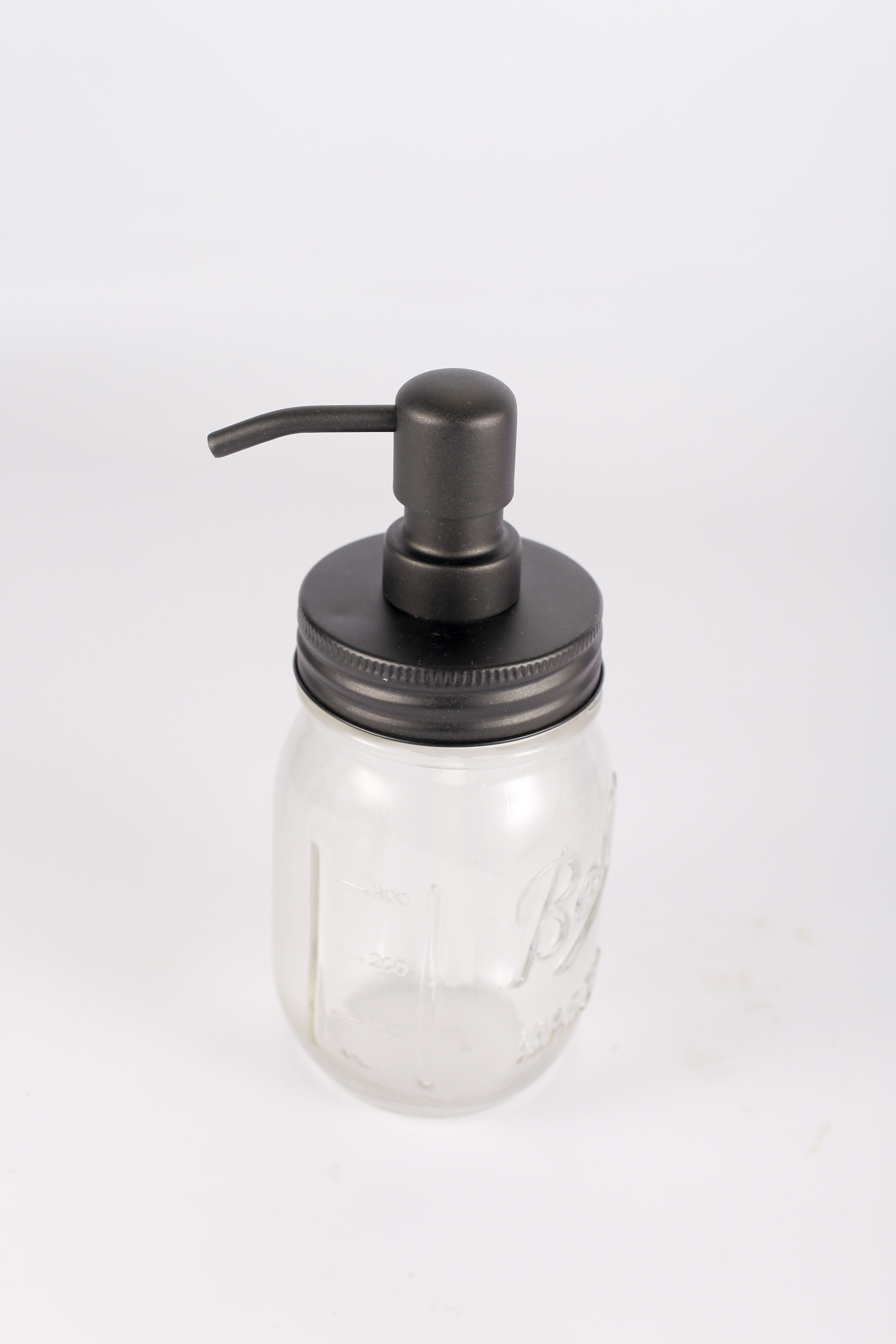 

Black Liquid Hand DIY Mason Jar Soap Dispenser Pump Lid And Collar For Mason Jar Liquid lotion Pump