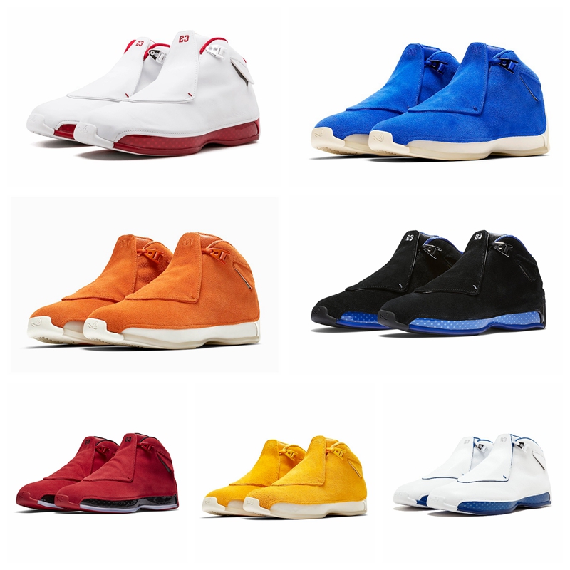 

WIth Box New 18 XVIII Toro Gym red black men basketball shoes sports 18s sneakers trainers outdoor high quality size 8-13, Color9