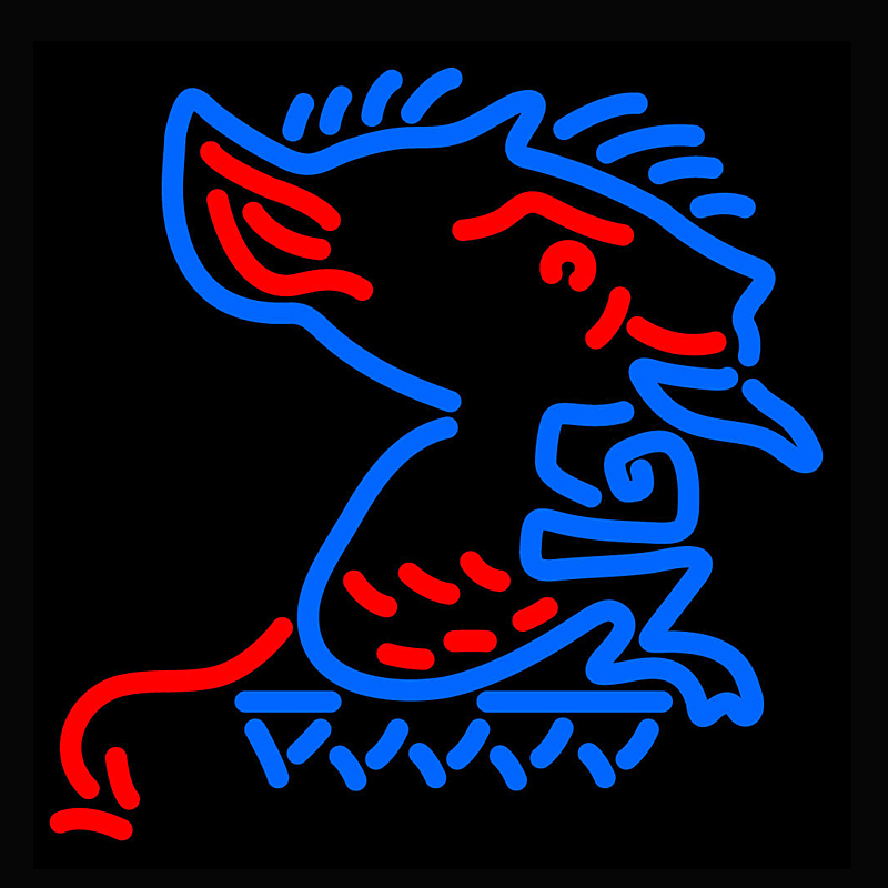 

NCAA Depaul Blue Demons Logo Neon Sign Wall Light Bar Bedroom Decor Lamp Christmas Gift USA
