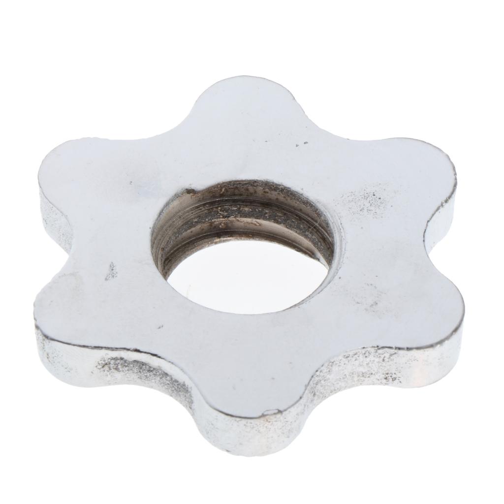 

1'' Barbell Spin Lock Olympic Gym Weight Bars Collar Screw Dumbbell Clips Clamps