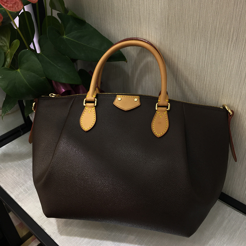 

High Quality designer luxury handbags purses Women bags Crossbody Purse Lady Shopping Tote bags designer handbags designer handbag, Brown flower