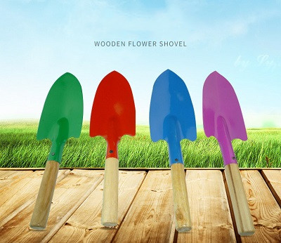 

Mini Gardening Shovel Colorful Metal Small Shovel Garden Spade Hardware Tools Digging Garden Tools Kids Spade Tool