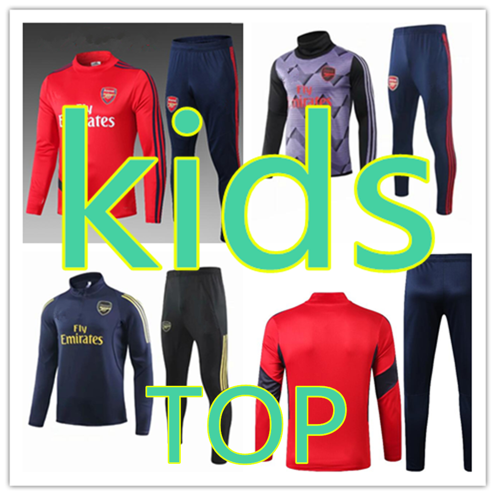 boys football training tracksuit