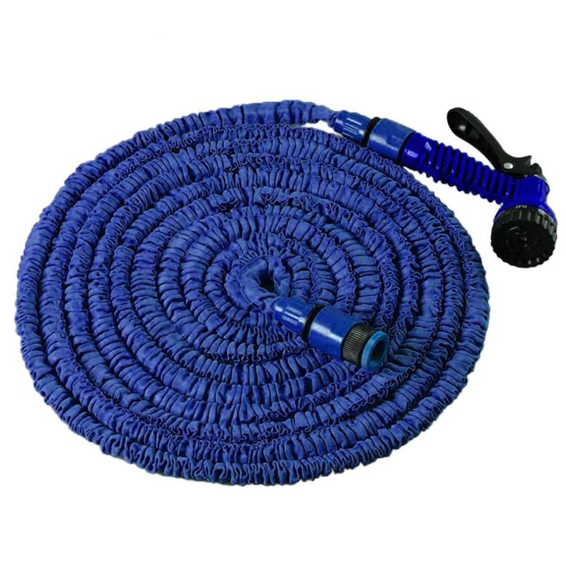 

1 piece 7.5-45m expandable magic flexible garden hose plastic spray gun garden yard hose hose outdoor spray gun