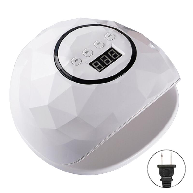 

86W UV LED Lamp Nail Dryer 39LED Dual hands Nail For Curing UV Gel Polish Lamp With Sensor Timer Display, Black