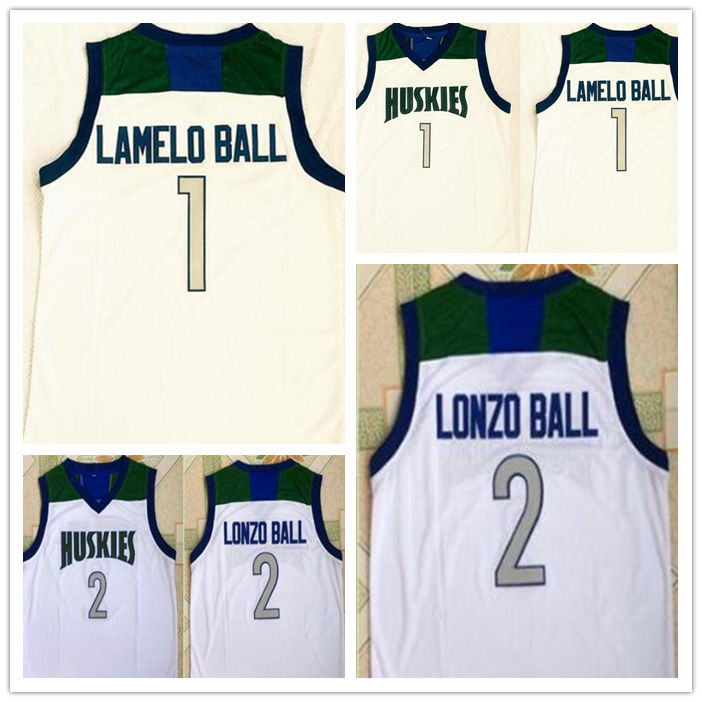 

Huskies basketball Stitched LONZO BALL 1 Lamelo jerseys SHIRTS whole sport