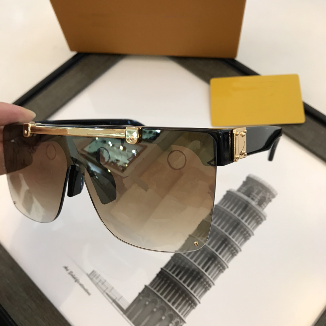 

Sexy Square Sunglasses Ladies Pilot Sunglasses Metal Women Men Goggle Gradient Sun Glasses One Piece Female Mirror Shades UV400
