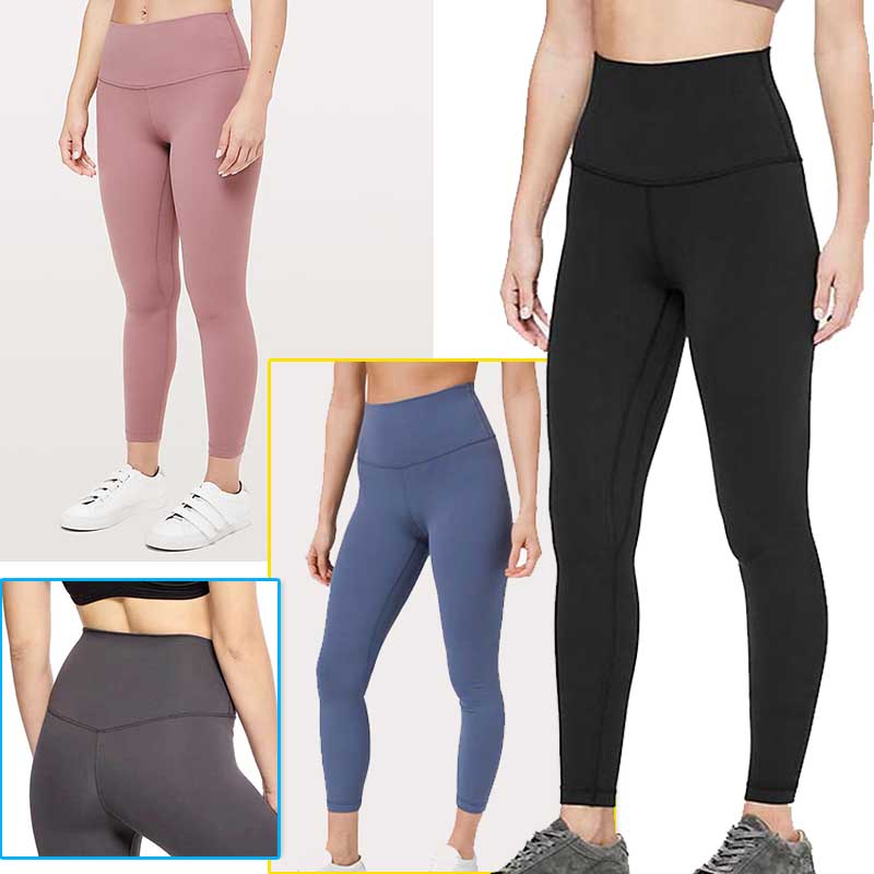 

FX-2 Women yoga pants Solid Color High Waist Sports Gym Wear Leggings Elastic Fitness Lady Overall Full Tights Workout Free shipping, Black