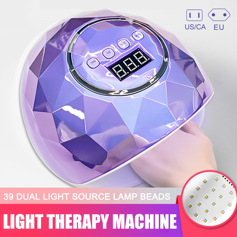 

3 Colors Nail Tools 110W Nail Gel UV Lamp 39 LEDs Lamp for Manicure Fast Curing Gel Polish Dryer @ME88, Pink