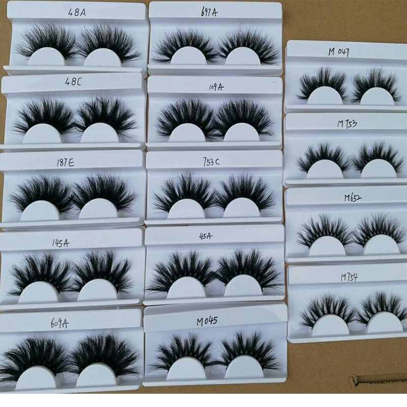 

Eyelashes False Eyelashes Crisscross Natural Fake lashes Length 25mm Makeup 3D Mink Lashes Extension Eyelash Beauty