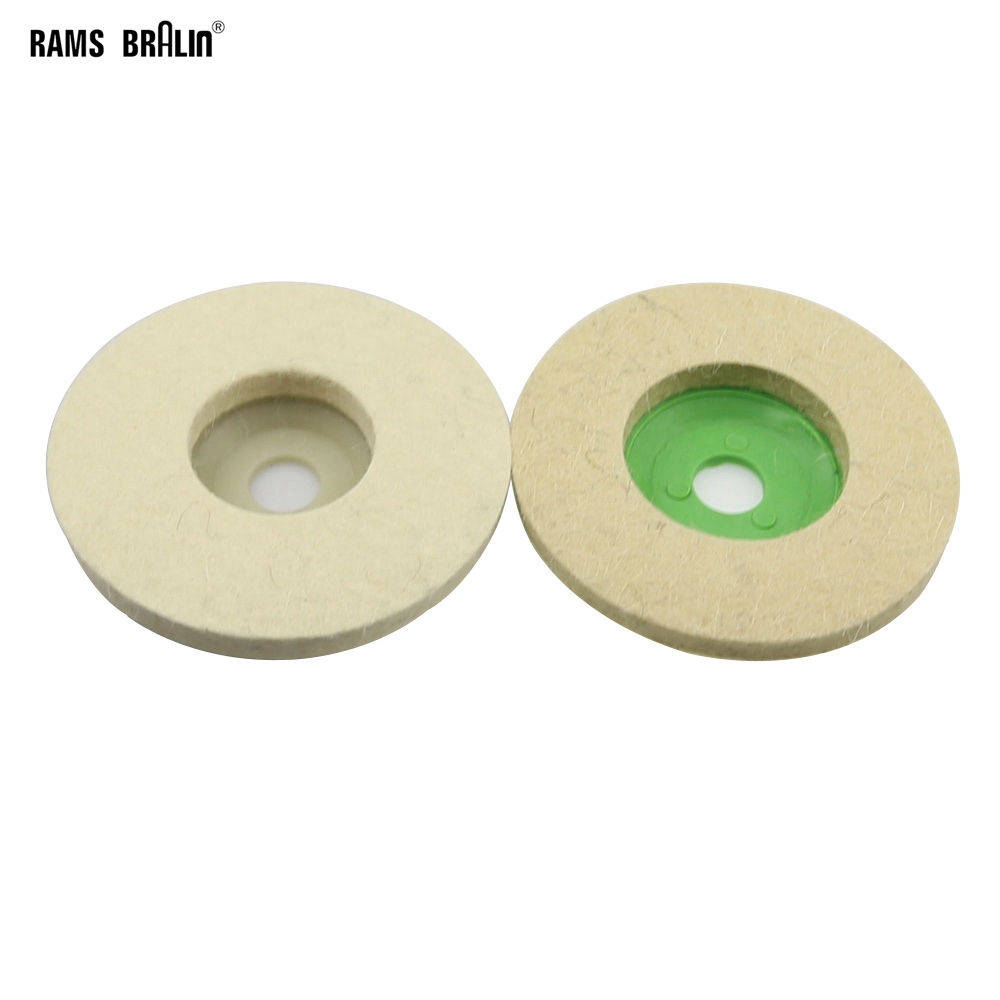 

1 piece Diameter 4"/100mm Wool Felt Fine Polishing Angle Grinder Flap Disc