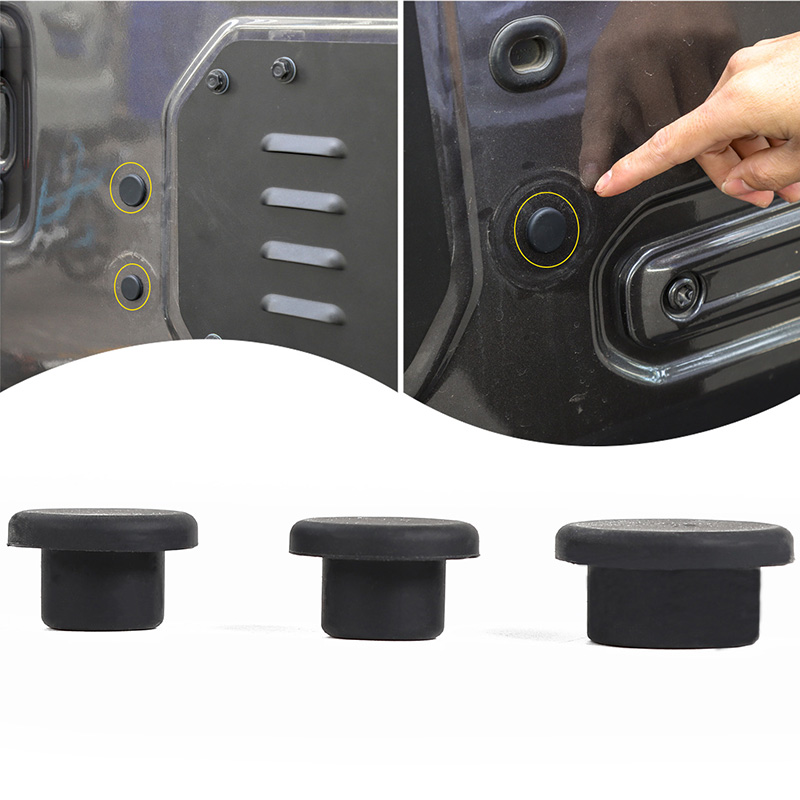 

Tail Door Glue Plug Decorative Cover 3PCS Decoration Cover For Jeep Wrangler JL 2018+ Auto Exterior Accessories