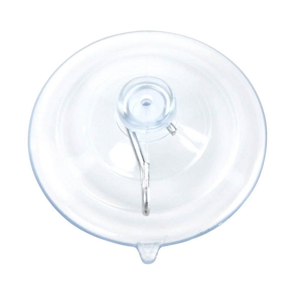 

4PCS Large Suction Cups With Hooks PVC Transparent Suction Cup Multifunction For Kitchen Bathroom Wall Hangers Droship 10Dec 15
