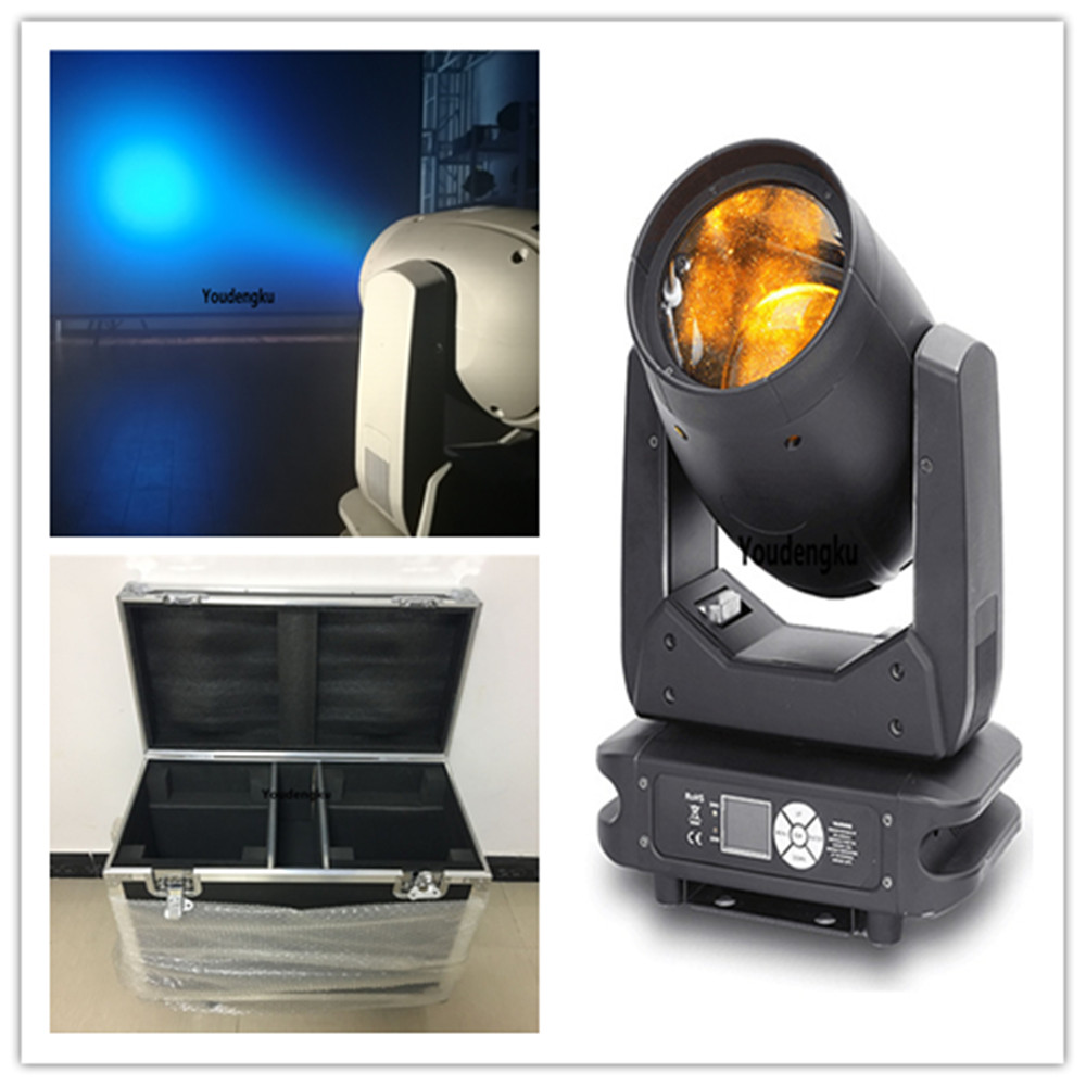 2pcs with flightcase Mini 100Watt beam movinghead China Disco DJ Intelligent DMX Hybrid 100W LED Beam Spot 2 in 1 Moving Head Stage Light-image-477205722