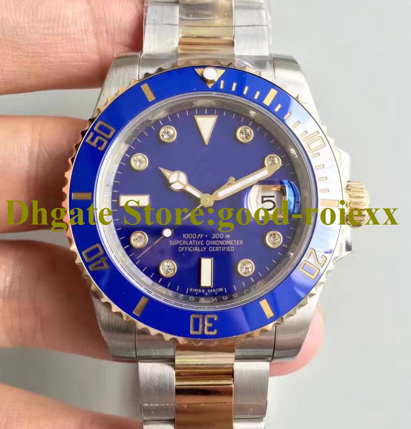 

Luxury Watch Real Wrapped 18k Gold Never Fade Noobf V12 Version Mens Automatic Eta 2836 Watches Steel Men Date Wristwatches, Box