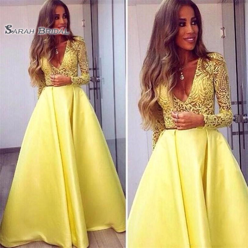 vestito elegante giallo