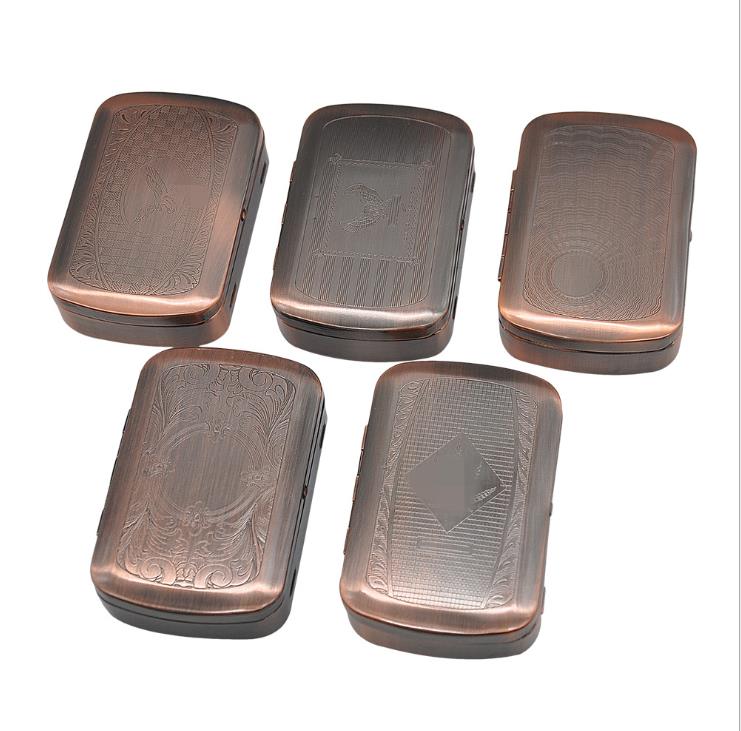 

Portable cigarette box, pipe box, paper clip, tinplate cigarette box