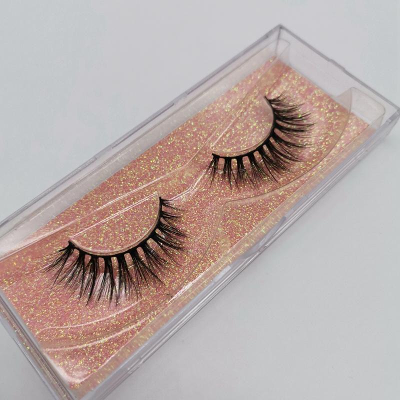 

3D Faux Mink Lashes Natural Long False Eyelashes Volume Fake Lashes Makeup Extension Eyelashes