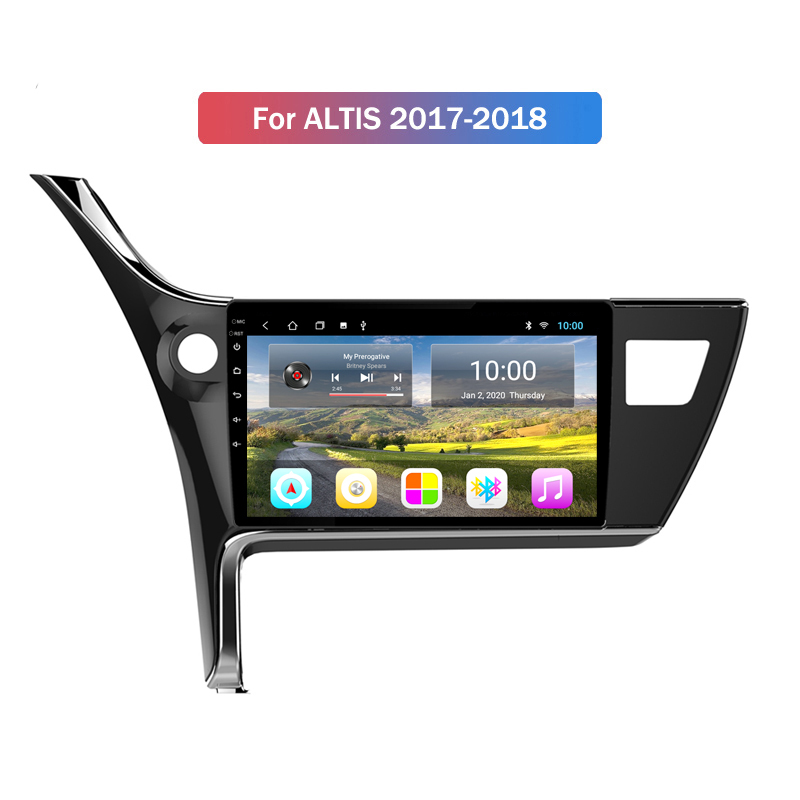

2G RAM Android Car Multimedia Video GPS Radio Stereo for Toyota ALTIS 2014-2018 Navigation