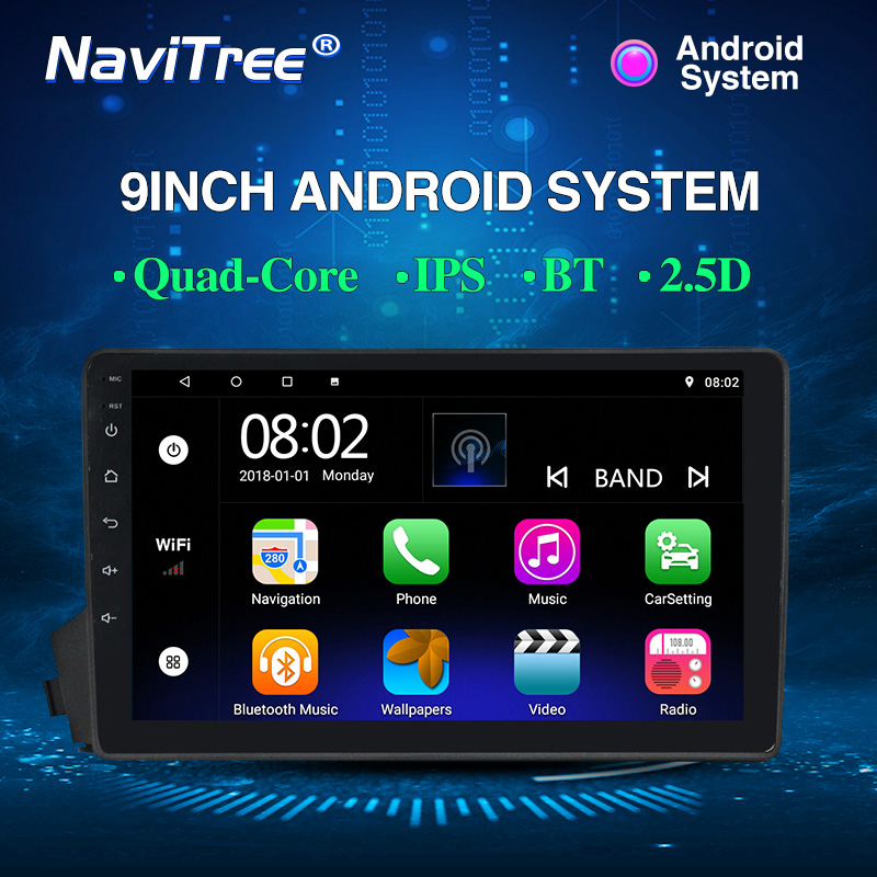 Car Stereo GPS Navi Radio Multimedia Bluetooth for SsangYong Tivoli 2015-2017