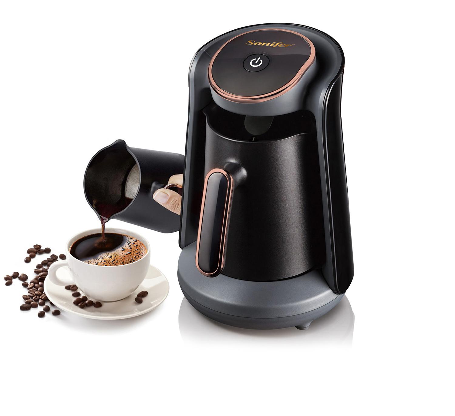 Compra 800W Automática Turco Cafetera Máquina Inalámbrico Cafetera  Eléctrica Grado Alimenticio Moka Café Hervidor De Regalo 220V Barato |  Entrega Rápida Y Calidad | Es.Dhgate