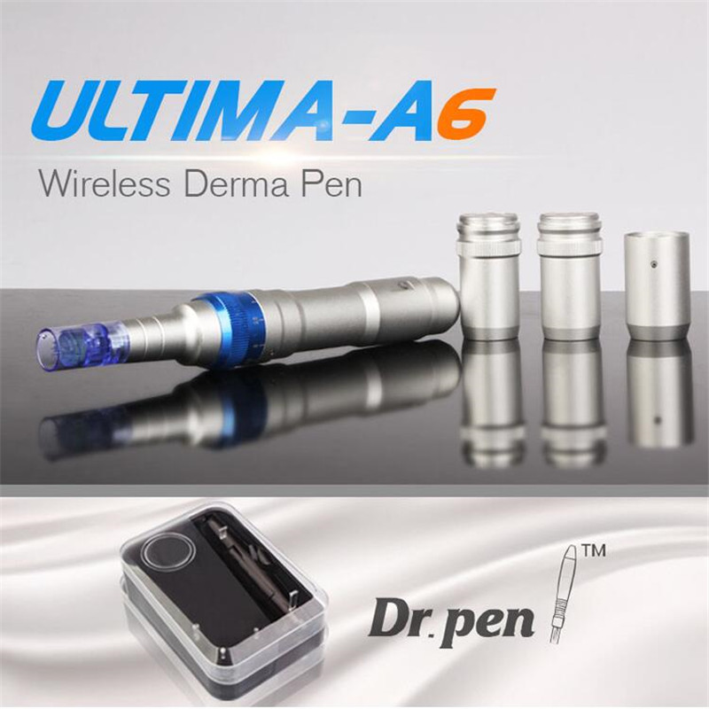 

Microneedling derma roller pen Rechargeable Wireless Derma Pen Microneedle Dr. Pen ULTIMA A6 with needle cartridges for scar remova