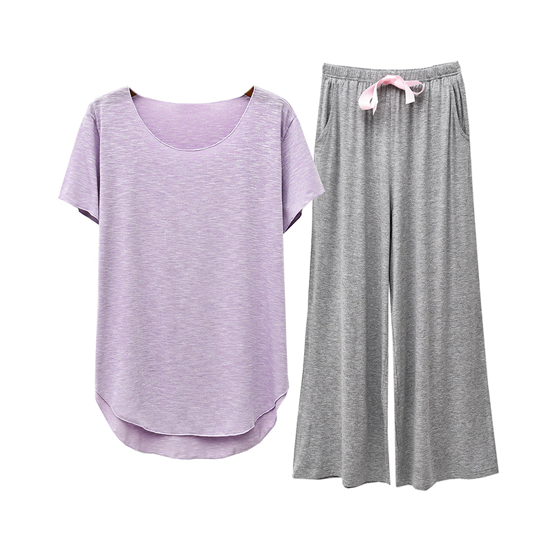 

2020 new modal material Pajamas Summer Women Night Wear Woman Sleep Wear 554