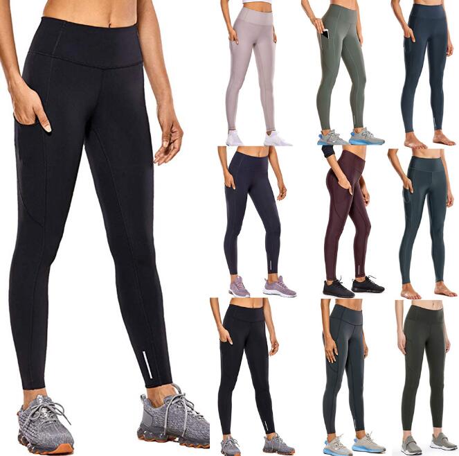

DHL Fitness Athletic Solid Yoga Pants Women Girls High Waist Running Yoga Outfits Ladies Sports Full Leggings Ladies Pants Workout F018, Mixed