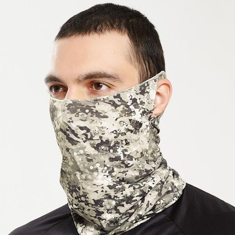 

Activities Multi Function Bandanas Camouflage Print Anti-UV Cycling Outdoor Scarf Sunshade Face Cover Neck Gaiter Cycling Scarf