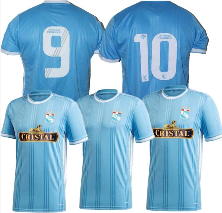 

2020 2021 Peru Sporting Cristal Soccer Jerseys home away 20 21 football shirt Sandoval Herrera Corozo Ortiz, Blue