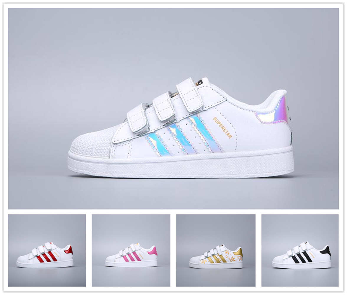 stan smith bambino oro