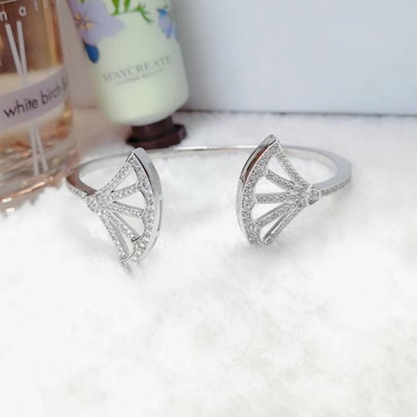 

Fashion 925 Sterling Silver Jewelry 3A Cubic Zirconia Party Bangle