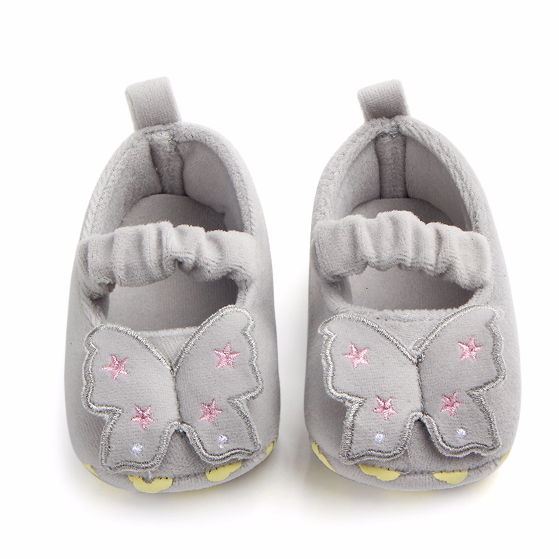 

Baby Girls Cute Princess Shoes Infant Bow-knot Anti-slip First Walkers Shoes Toddler Girl Fashion Cotton Autumn