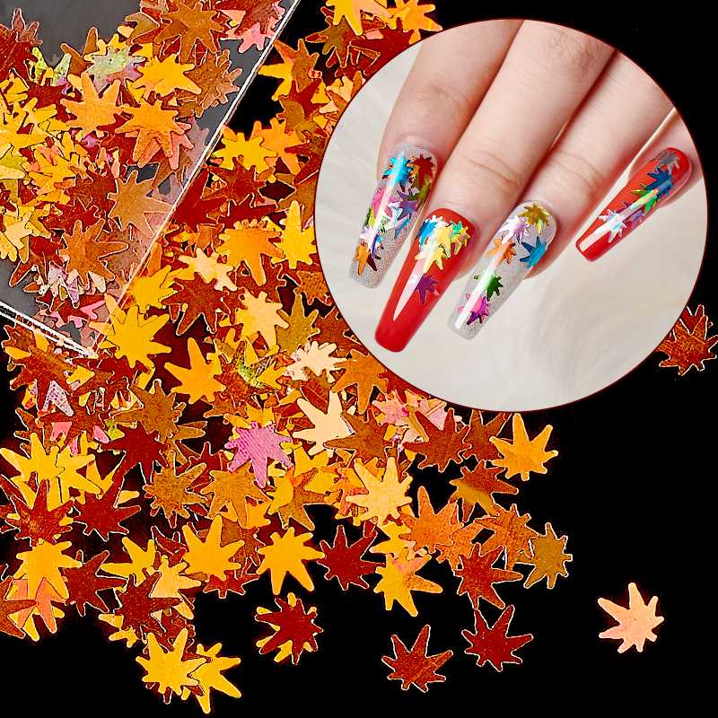 

Butterfly Nail Sequins Foils Decals Glitter Colorful Mixed Style 3D Nail Art Decoration Flakes Sequins for Art
