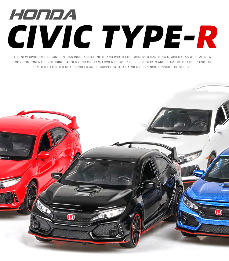 civic type r toy car