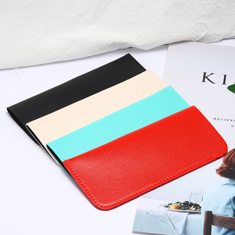 

Portable Adjustable Leather Glasses Box Plain Glasses Presbyopic Leather Eye Box Quality