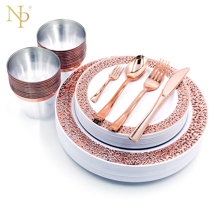 elegant disposable dinnerware