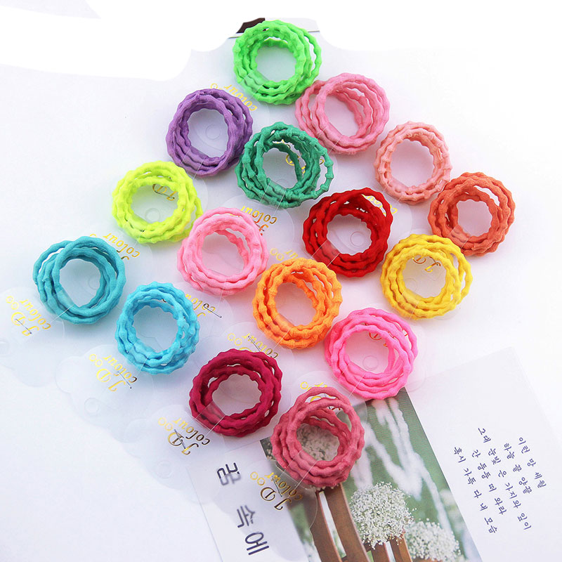 

Mixed Colors Children Mini Basic Hair rubber bands Headwear Elastic Girl Rope Hairbands Fashion Hair Accessories