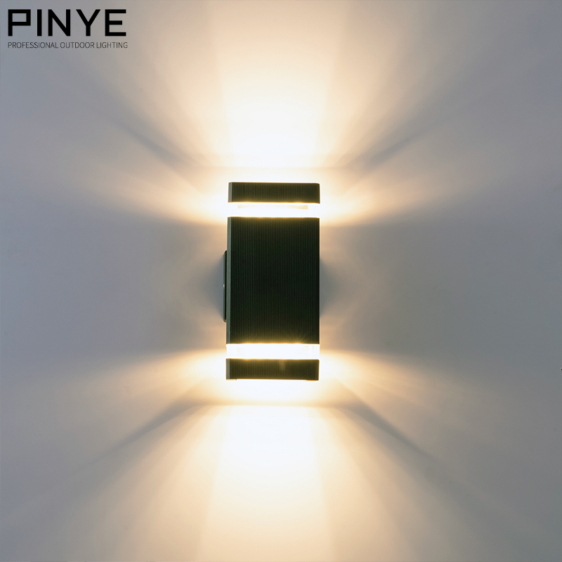 20W LED luce parete outdoor Indoor Cube Lampada Lampada verso l/'alto in basso Impermeabile Regolabile