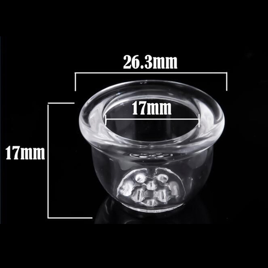 

Silicone Smoking Glass Bowl Tobacco pipe Replacement Glass Screen Bowl for Elephant Silicone Pipe Honeycomb Glass dish Hookah Bongs