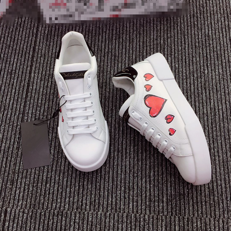 

2021 European embroidered men's Casual Shoes, low-top sports and leisure ladies' snake pattern red sole sneakers size 35-45, 01