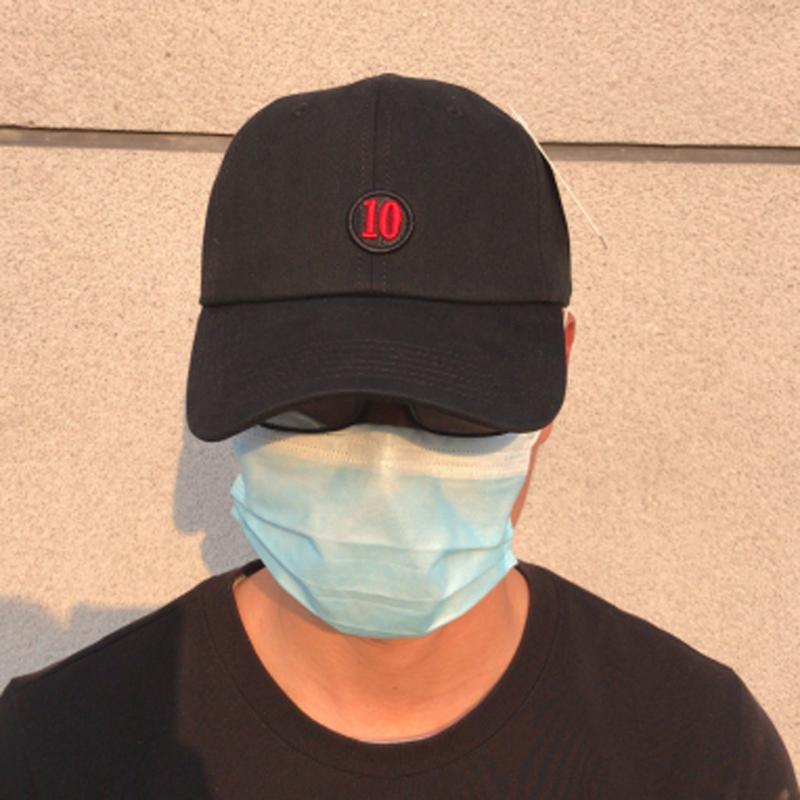 

Visors Baseball Hat Unisex Fashion Solid Color Digital Printed Portable Hanging Mask Summer Adjustable Sun Protection Buckle, Black