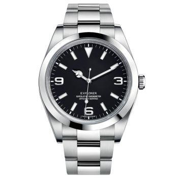 

2019 Luxury High quality BP Wristwatches Explorer 214270 39mm Stainless Steel Asia 2813 Movement Automatic Mens Watch Watches, Blue