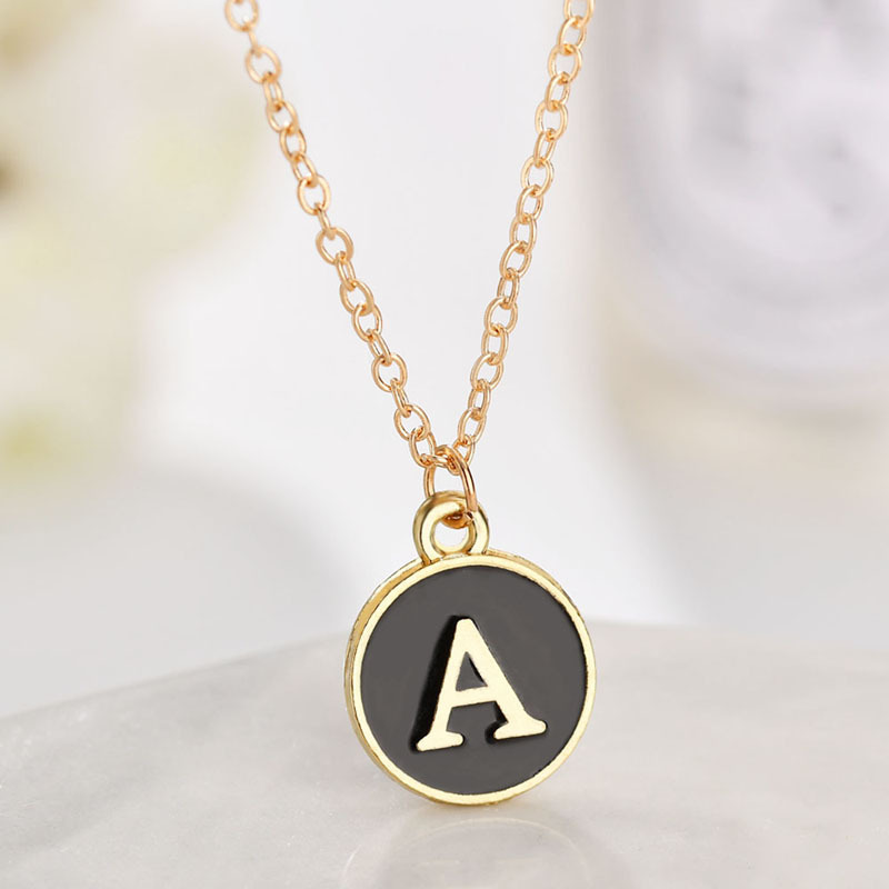 

DIY Tiny Gold Initial Necklace Gold Silver Letter Necklace Initials Name Necklaces Pendant for Women Girls Best Birthday Gift